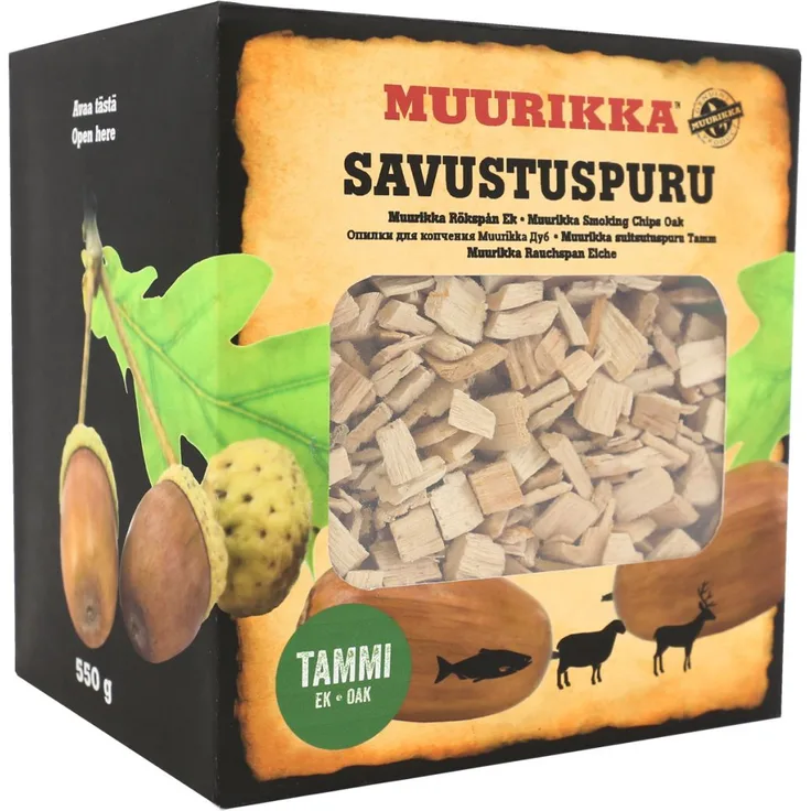 Muurikka Räucherchips Eiche 550g
