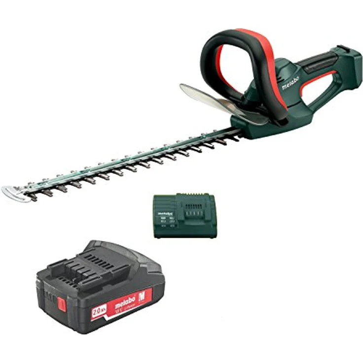 Metabo AHS 18-45 V Akku-Heckenschere, im Karton, 18 V 1x 2 Ah Li-Ion + ASC 55, 43 cm Schnittlänge – Bild 1