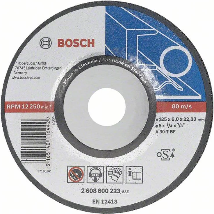 Bosch Professional 2608600218 Schleifzubehör Schruppsch.115 x 6 mm f.Metall - Preisvergleich – Bild 1