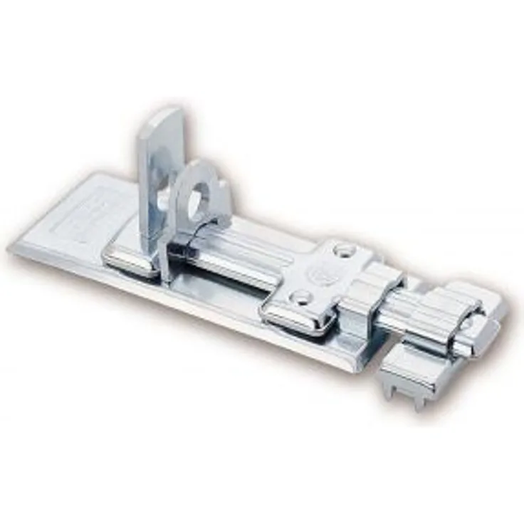 BURG-WÄCHTER Sicherheits-Vorrichtung für Vorhängeschloss, Für flächenbündige Türen, Panzer-Riegel R 100 SB