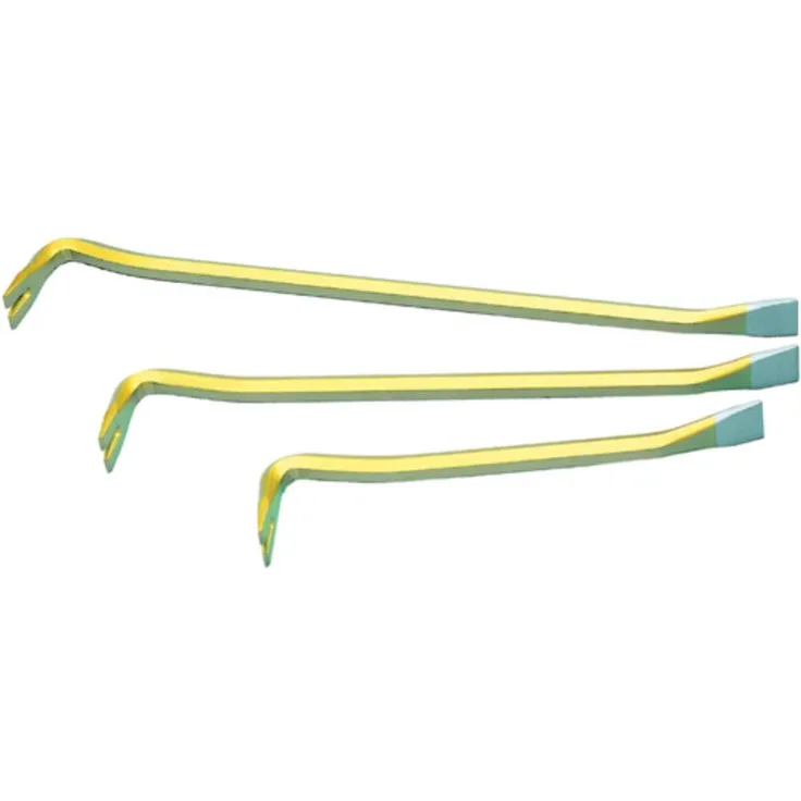 GEDORE Nageleisen, 800 mm, Spezialstahl, Optimale Hebelwirkung, Biegefest, Gelb-Gold