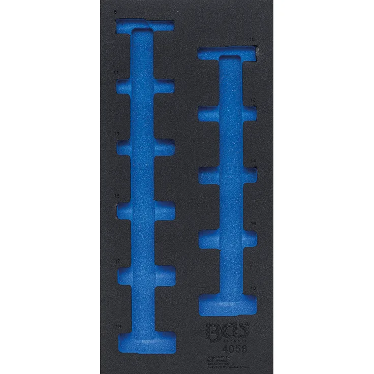BGS 4058-1 | Werkstattwageneinlage 1-3 | leer | für Art. 4058