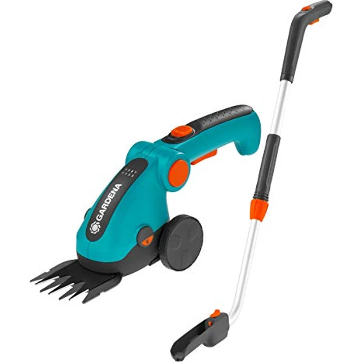 GARDENA Set Akku-Grasschere ComfortCut Li Rasenschere-Komplettset mit Teleskopstiel, für den komfortablen Rasenkantenschnitt ohne Bücken 9858-20 – Bild 2