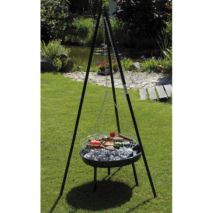 LANDMANN Grillchef Schwenkgrill Tripod BBQ 0543 Classic 3-Bein – Bild 5