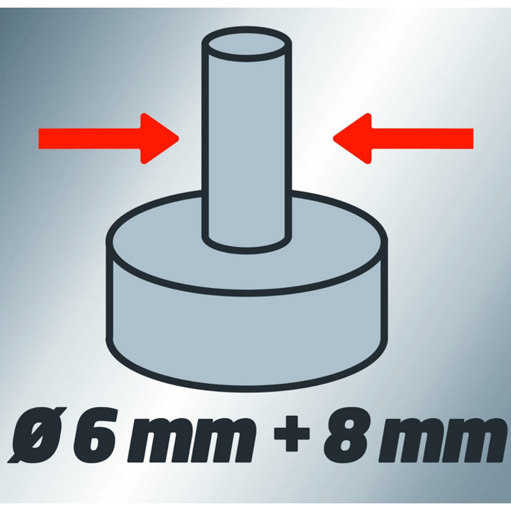 Einhell Oberfräse TC-RO 1155 E (1100 W, Ø 6 und 8 mm, Drehzahlregelung, Parallelanschlag, Absaugadapter, inkl. Zubehör) – Bild 3