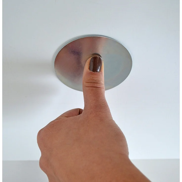 Brennenstuhl Magnet Montageplatte BR 1000 (Magnethalterung für Rauchmelder) silber – Bild 4