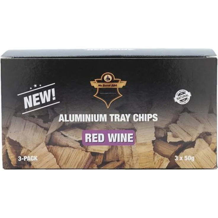 Mr. Barrel BBQ Räucherchips Rotwein 3 x 50g MBA001.00
