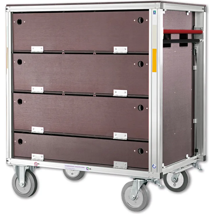 Günzburger Steigtechnik Günzburger Rettungstechnik Rollcontainer Atemluftflaschen