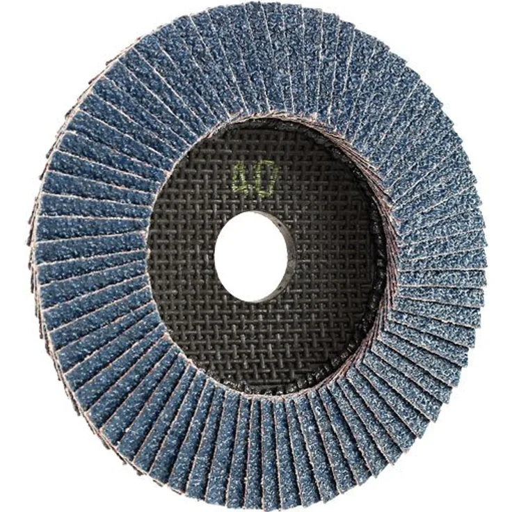 Eisenblätter Trimfix Zircopur, Fächerschleifscheibe, 115 x 22,2 mm, Korn 80, 10 Stück, A00218
