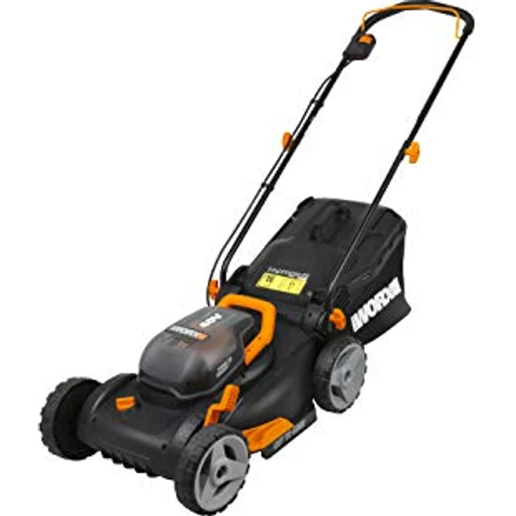WORX WG743E 40 cm Akku Rasenmäher WG743-40V (2 x 20V-4.0Ah) Max Li-Ion PowerShare – Bild 1