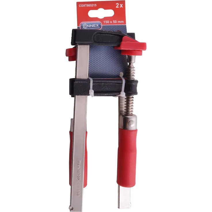 Connex Bastler-Schraubzwinge, 150 x 50 mm, 2 Stück, COXT865215