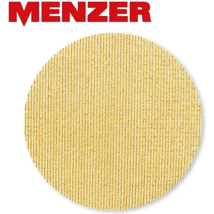 25 MENZER Ultranet f. Exzenterschleifer, Ø 115 mm - K80 - Edelkorund