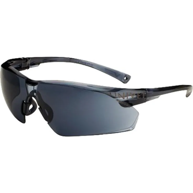 Univet 505U.00.00.02 Schutzbrille Nr.505U mit rauchigem Glas in rauch-grau