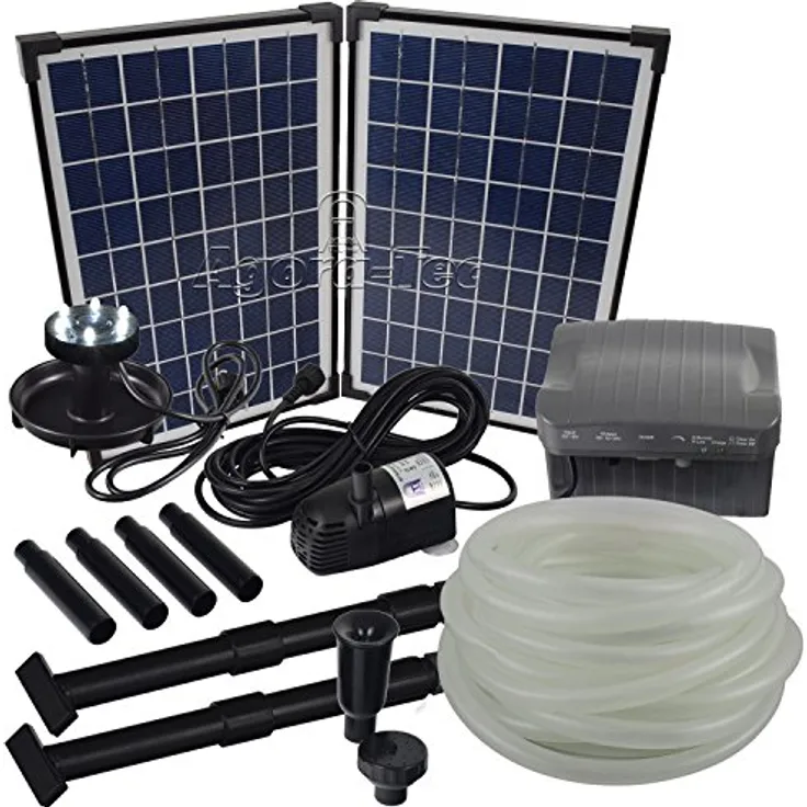 Agora-Tec AT-20W-BLH-V2.0 Filter-/ Bachlaufpumpe