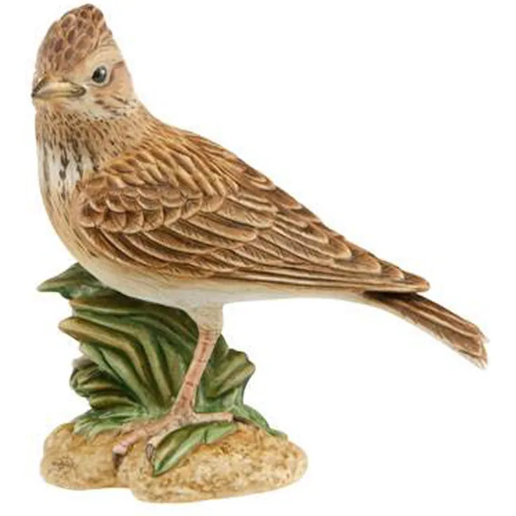 Göbel Vogel des Jahres 2019: Feldlerche, Figur, Sammlerfigur, Porzellan, H 14 cm, 38473201