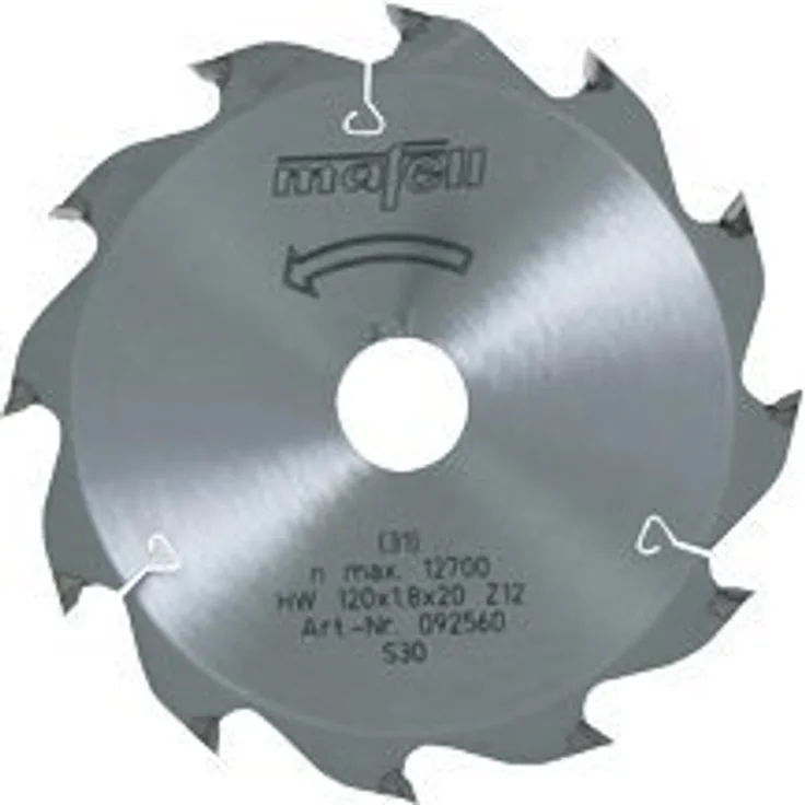 Mafell Sägeblatt HM 160 x 1,2/1,8 x 20 mm, Z 48, FZ/TR 092569