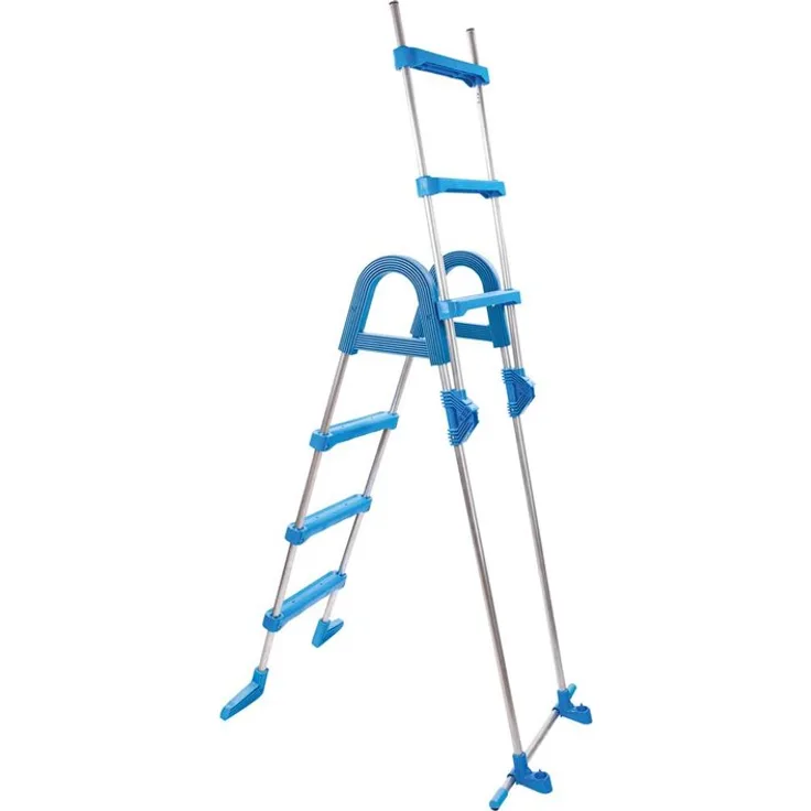 MyPool Sicherheitsleiter Edelstahl 0,90 m 2x3 Stufen