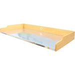 Habau Gartentisch Tischplatte für Hochbeet, Gelb, 119 x 60 x 10,5 cm