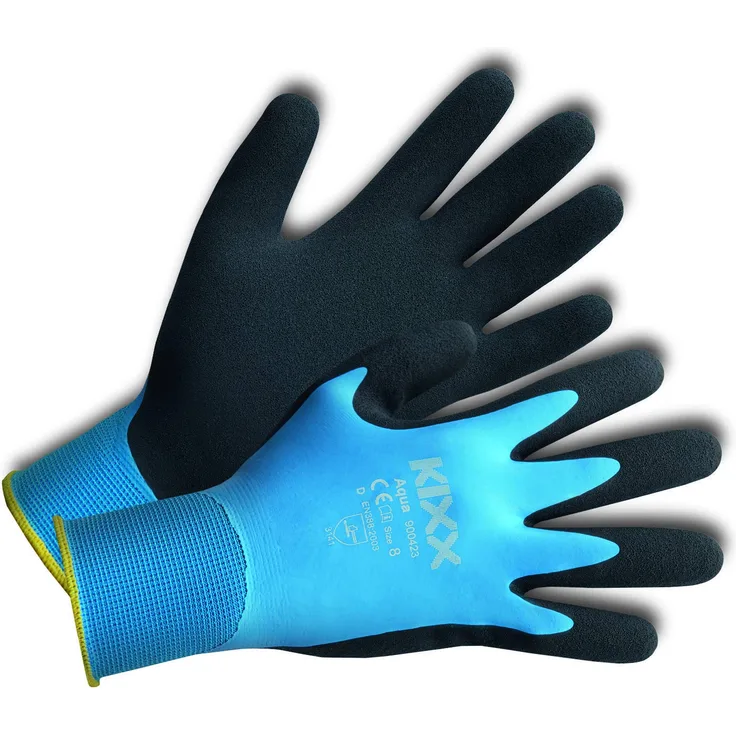 KIXX Nylon-Latex Handschuh Aqua, 10