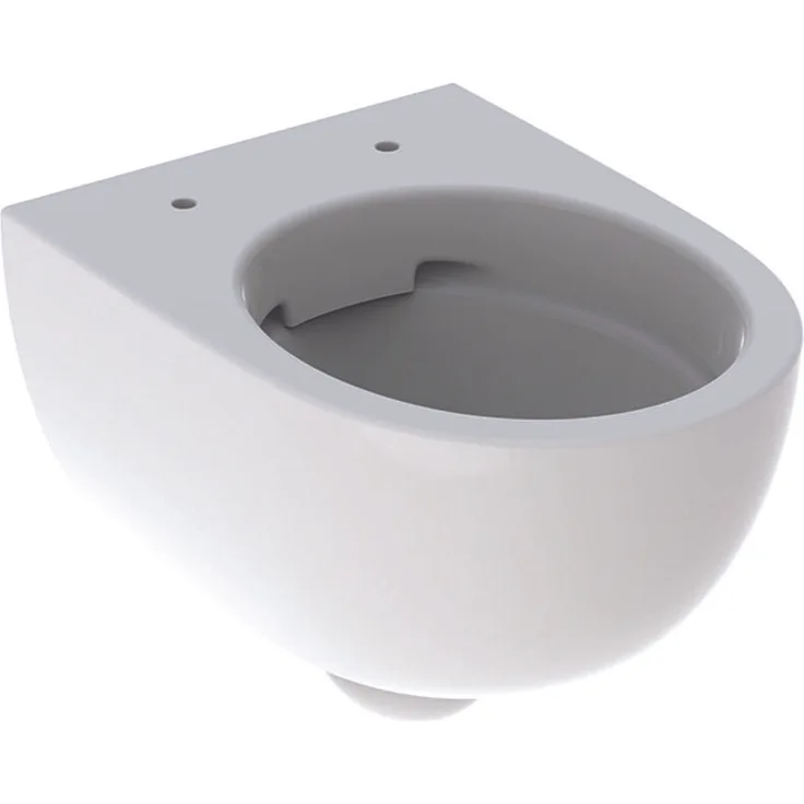 Geberit Tiefspül-WC RENOVA COMPACT spülrandlos wandhängend weiß Ausladung 49cm