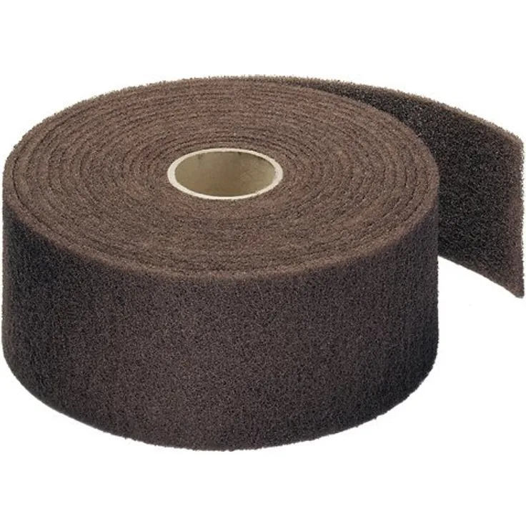 KLINGSPOR 258887 Schleifvlies NRO 400, 115X10000 mm, 1 Stk. Korn: Fine Maroon