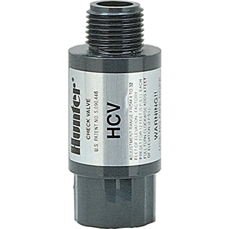 Hunter HC-75 F-75 M Zoll Rückschlagventil, Innengewinde x Außengewinde Bewässerungszubehör