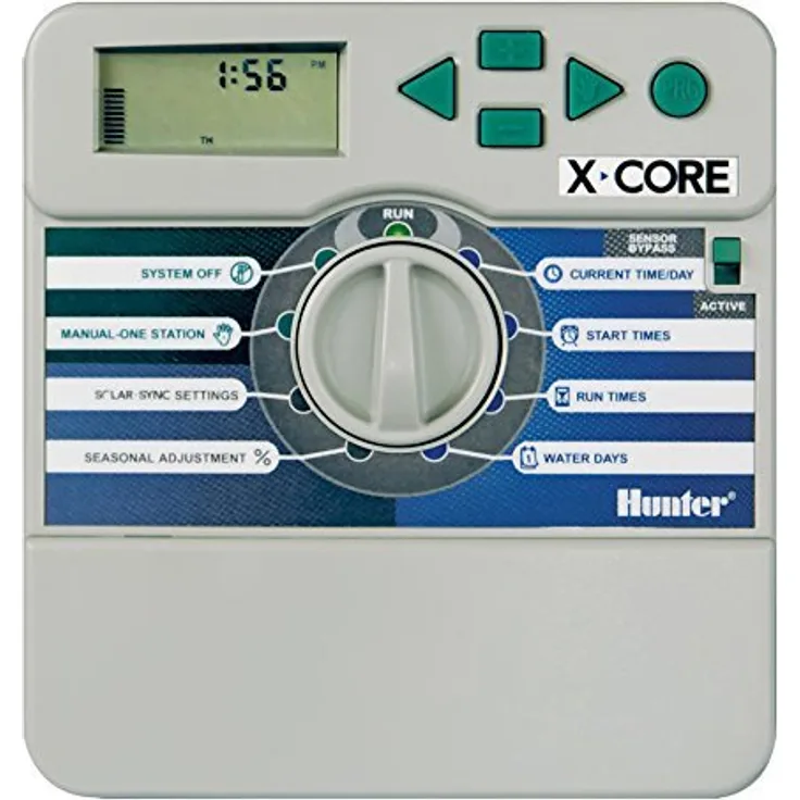 Hunter xc-201i Programmierer Bewässerung auf Batterien, 2 Jahreszeiten, für Innen Bewässerungszubehör