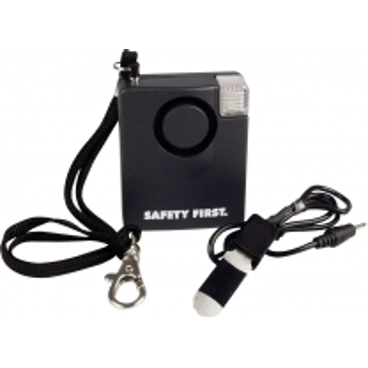 kh security Mobilalarm Schutzalarm mit 3 Funktionen, schwarz, 100101 – Bild 1