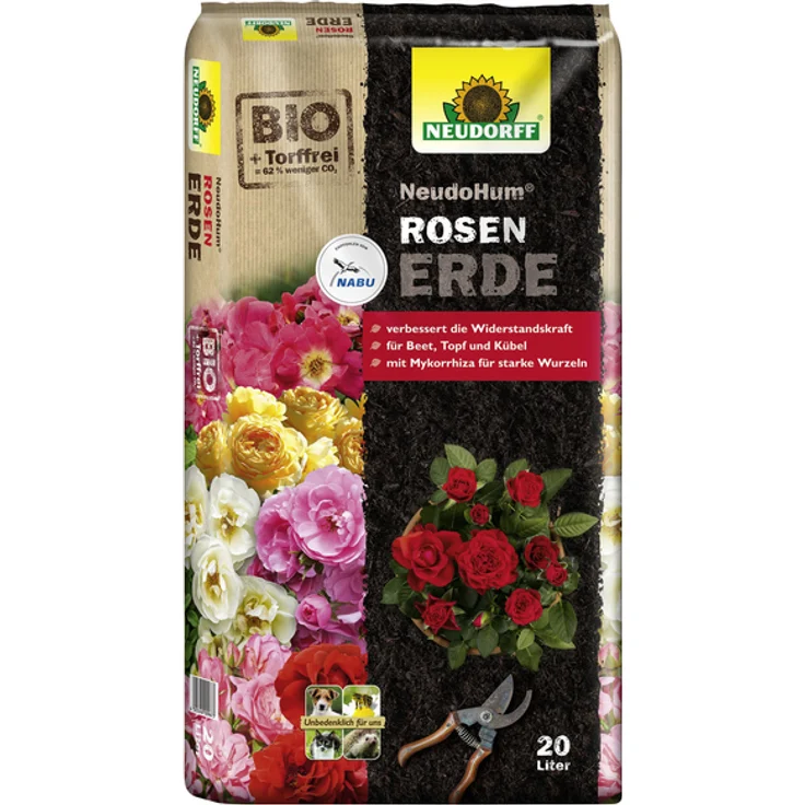 Neudorff NeudoHum Rosenerde 20 Liter – Bild 1