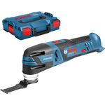 Bosch Professional 12V System Akku Multi Cutter GOP 12V-28 Leerlaufschwingzahl: 500020000 min-1, ohne Akkus und Ladegerät, in L-BOXX