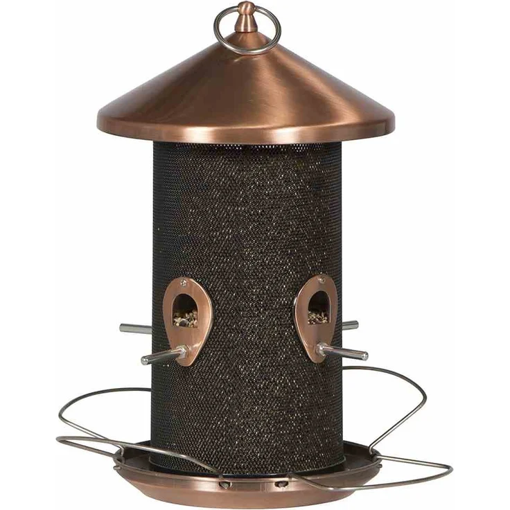 Siena Garden D37192 Futtersäule aus kupferbeschichtetem Stahl – Bild 4
