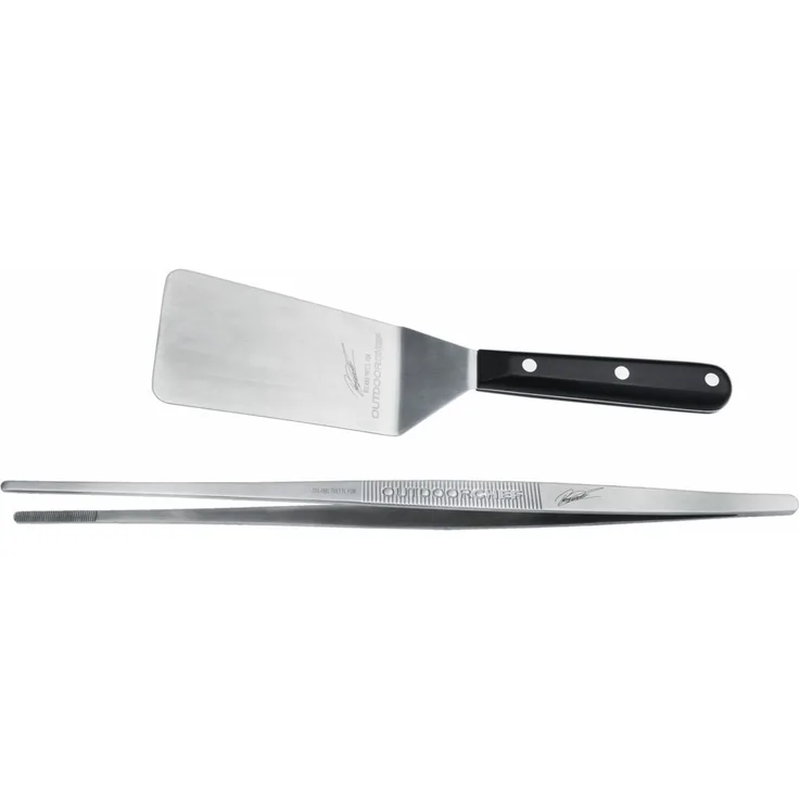 Outdoorchef Grillwender Grillschaber, Edelstahl, 36 cm