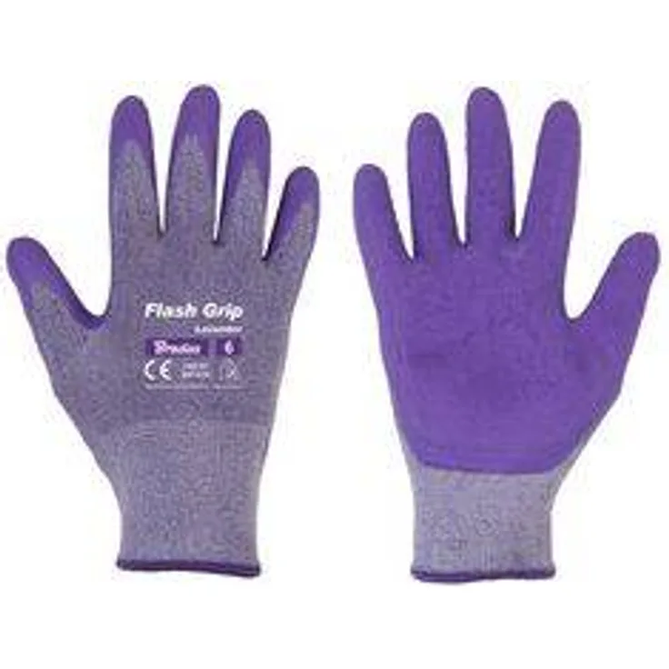 Bradas Damen-Arbeitshandschuh Flash Grip Lavender, S