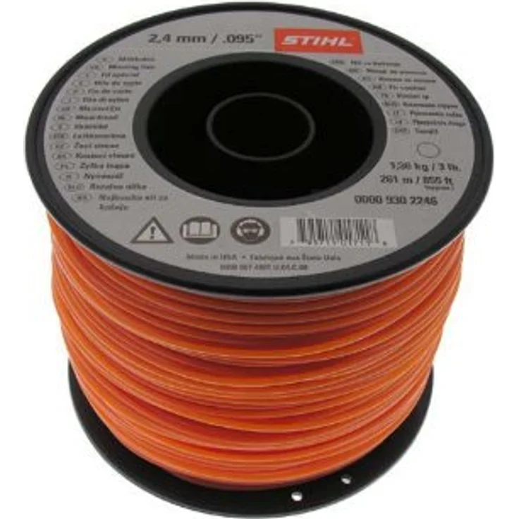 Stihl 00009302246 0000 930 2246 rund Ø 253 m Mähfaden 2,4 mm x 261 m – Bild 1