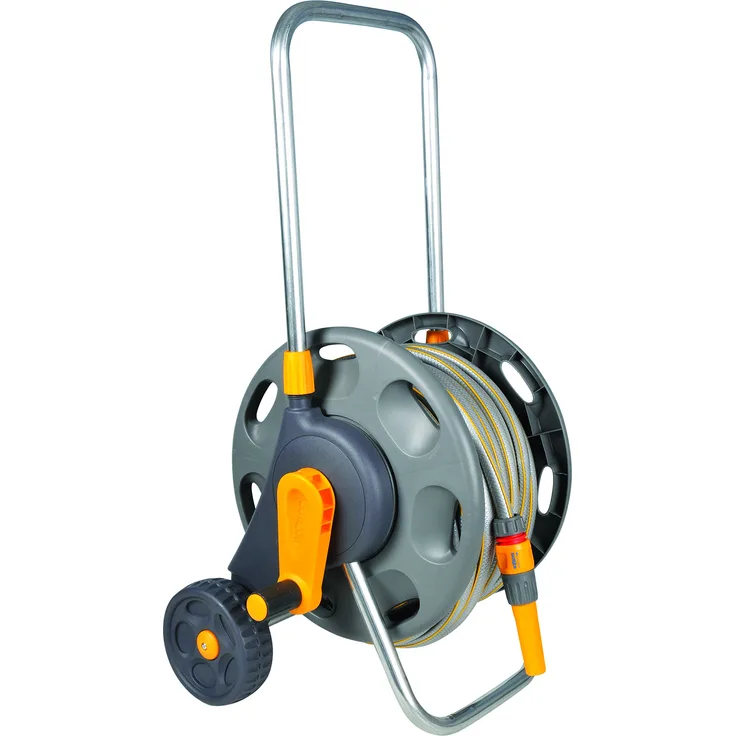 Hozelock Montierter Schlauchwagen (45m), mit 20m Schlauch