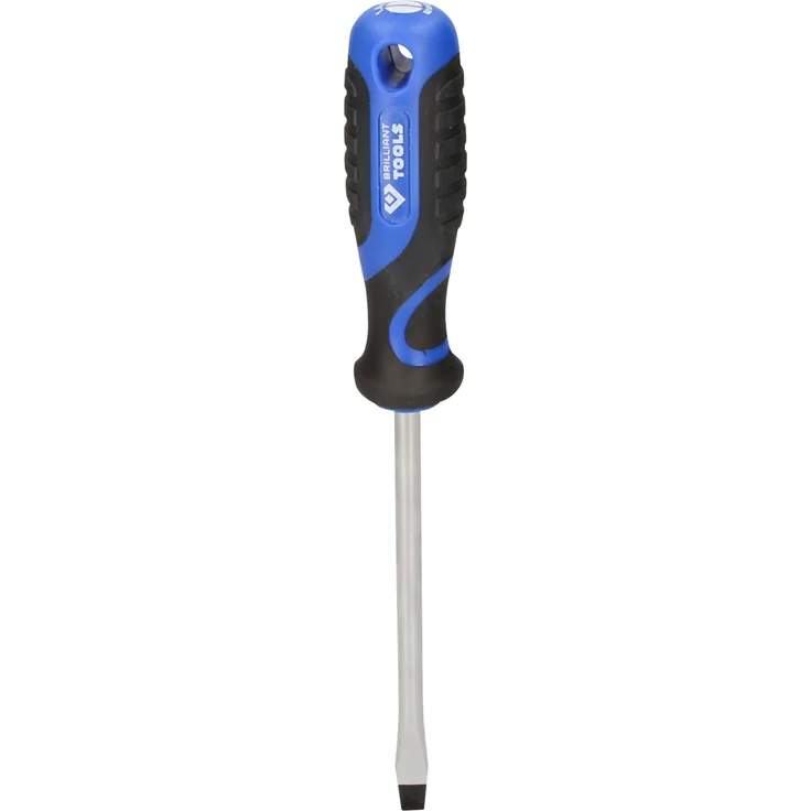 Brilliant Tools BT030906 Schlitz, 1,6x8mm Schraubendreher, Blau Schwarz, 8
