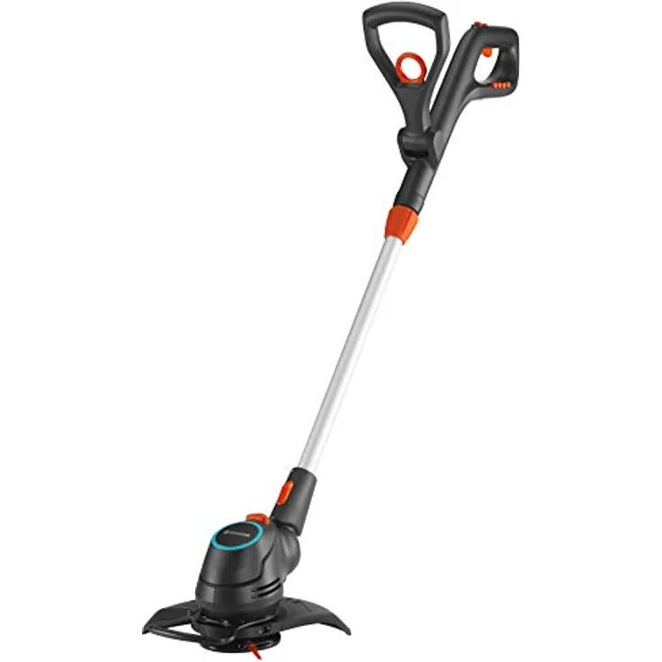 GARDENA 09878-55 Trimmer ComfortCut Li-18-23 ohne Akku, schwarzanthrazitgrautürkisorange, Schnittbreite: 23 cm