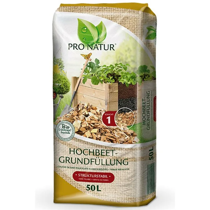 ProNatur Hochbeet-Grundfüllung 50 Liter