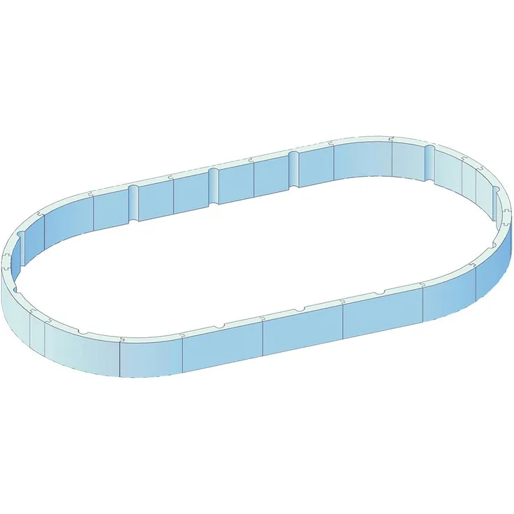 Protector Schalsteine-Set H 60 cm 7,3x3,7 m
