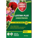 PROTECT GARDEN Lizetan Plus Combistäbchen Schädlingsfrei gegen Blattläuse und andere saugende Schädlinge und Premium-Dünger in Einem, 40 Stück