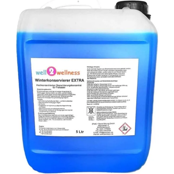 well2wellness Pool Überwinterungsmittel Extra 2 x 10 l