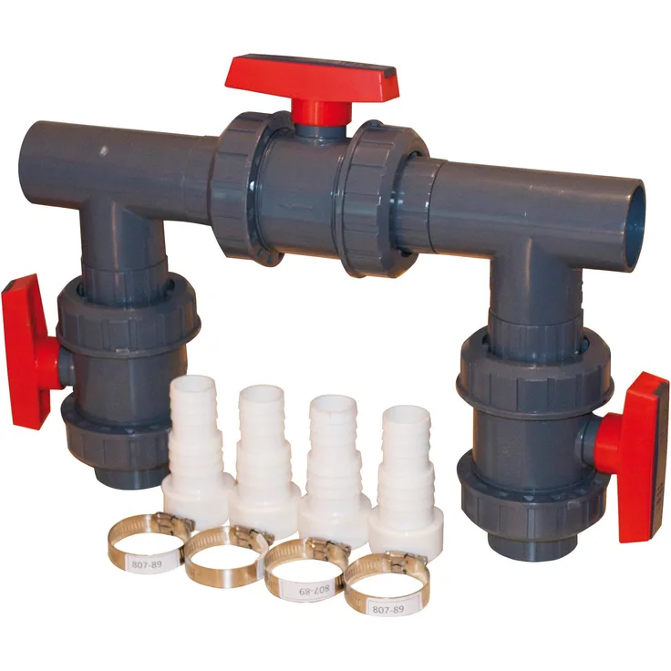 KWAD 2-Wege Verteiler Bypass Kit D50 für Wärmepumpen, für Pools bis 60.000 l