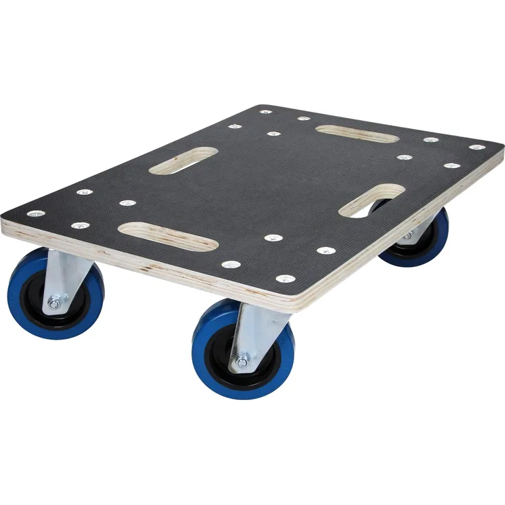 Transportroller 35 x 50 cm mit Gummi Rollen