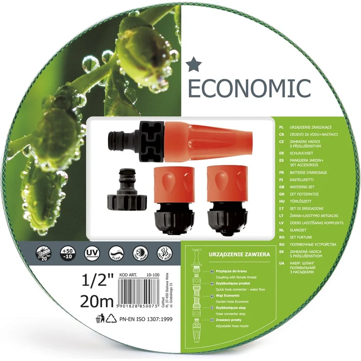 Cellfast 10-100V Gartenschlauch, grün