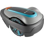 GARDENA Sileno city: Mähroboter bis 500 m² Rasenfläche, Steigungen bis 25%, Schnitthöhe 20 - 50 mm, LCD Display, inkl. Begrenzungskabel, Haken und Verbinder - 15002-20, 16 cm Schnittbreite