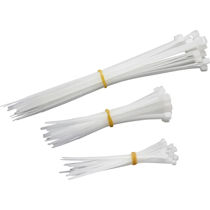 Meister Kabelbinder-Sortiment 75-teilig - weiß - Verschiedene Größen - 90 - 120 - 190 mm - Stabiles Nylon - UV-Beständig - Kabelbinder-Set für Bündelgut - Kabelverbinder - 1746500