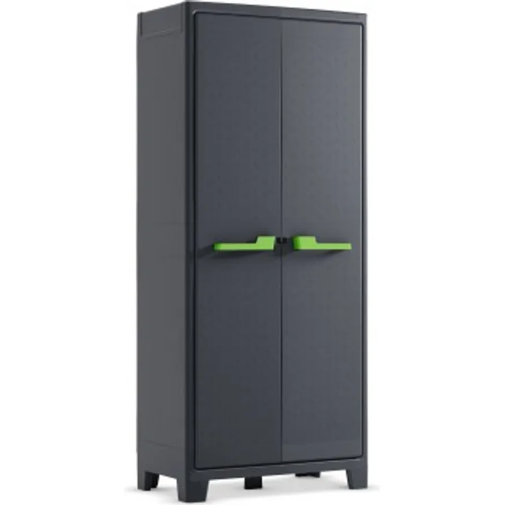 Kis Kunststoffschrank''Moby'' hoch, 1 Stück, anthrazit grau, 9760100 0708 01
