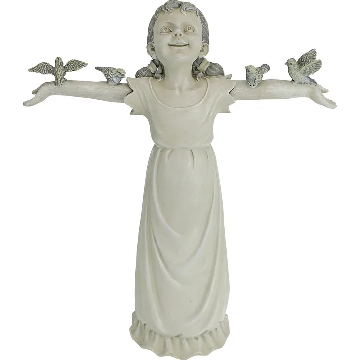 Design Toscano Sich in Gottes Herrlichkeit sonnend, Skulptur: Mittelgroß