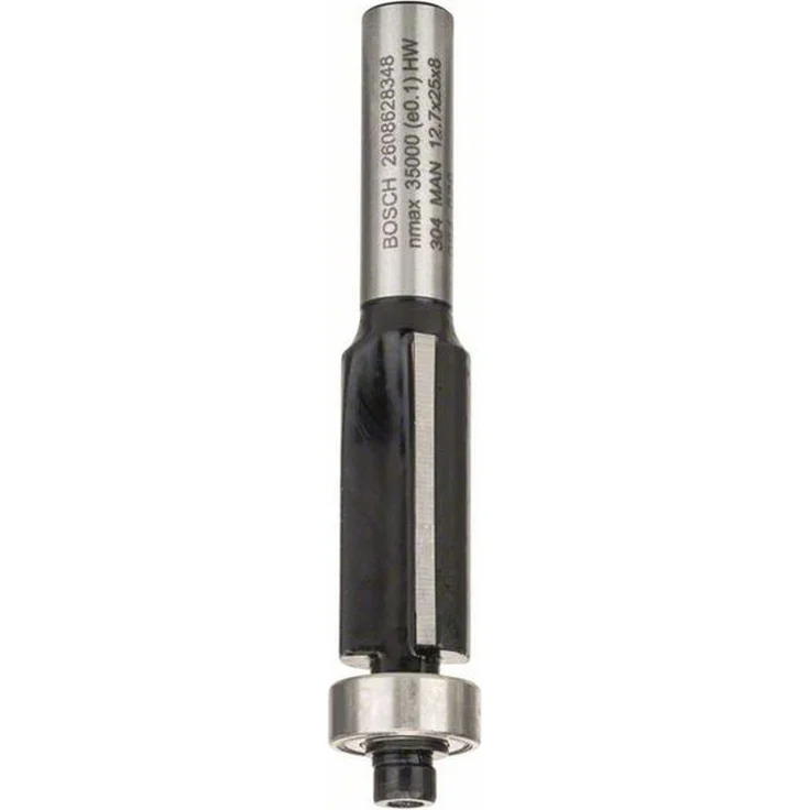 Bosch Professional Bündigfräser Standard for Wood (für Holz, Ø 12,7 mm, Arbeitslänge 25 mm, 8mm Schaft Zubehör Handfräse) – Bild 1