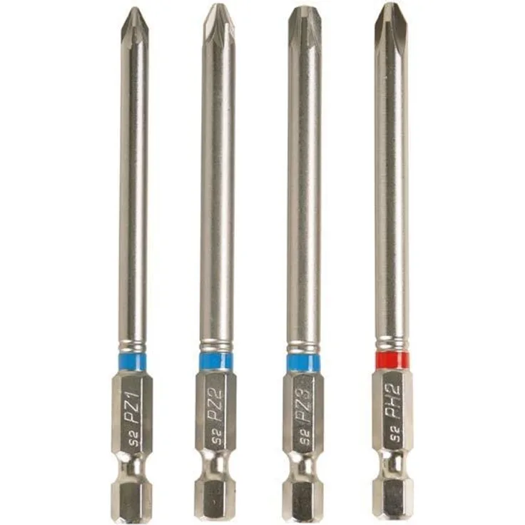 Connex COXT973293 Bitsatz, 4-teilig, 90 mm, PH-PZ
